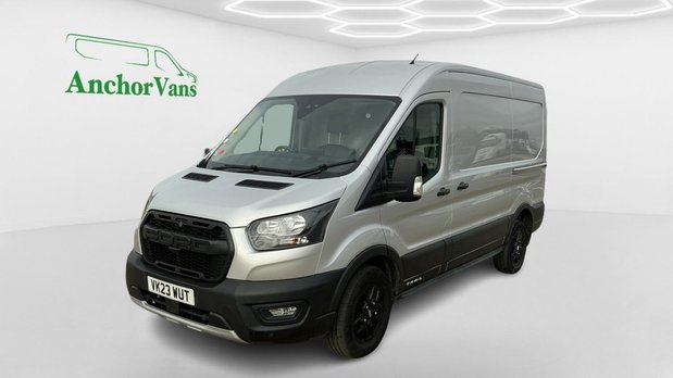 Ford Transit MWB L2H2 Medium Roof Trail 350 Air Con Alloys Sensors Cam Tow Bar EURO 6 1