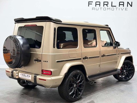 Mercedes-Benz G Class 4.0 G63 V8 BiTurbo AMG SUV 5dr Petrol SpdS+9GT 4MATIC Euro 6 (s/s) (585 ps) 4