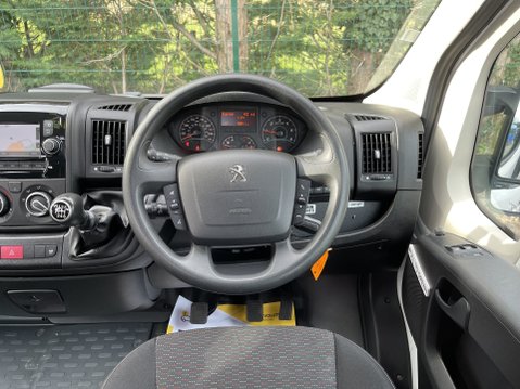 Peugeot Boxer 435 L3H2 16 SEAT NON-D1 LIGHTWEIGHT MINIBUS with A/C, Nav, Sensors, Ramp 25