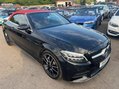 Mercedes-Benz C Class 1.5 C200 MHEV AMG Line Cabriolet G-Tronic+ Euro 6 (s/s) 2dr 8