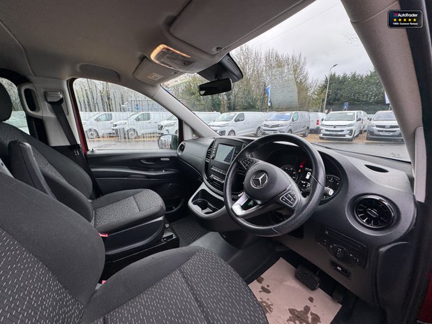 Mercedes-Benz Vito Crew Cab AUTO XLWB L3H1 Premium Plus 116 Alloys Sensors Tow Bar NO VAT EURO 19