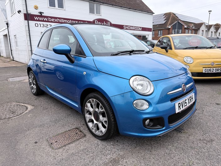 FIAT 500 S CONVERTIBLE 2015 15 84,000 MILES PETROL 1.2L 5,499 199 174.71 CS...