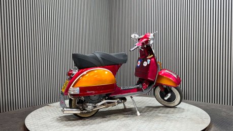 Piaggio Vespa Douglas 125 2002 SHOWING 1,563 MILES GOOD RUNNING GEARED SCOOTER 125CC 3