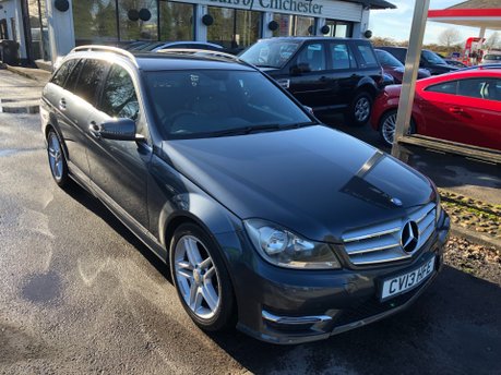 Mercedes-Benz C Class C180 BLUEEFFICIENCY AMG SPORT ESTATE AUTOMATIC PETROL 12