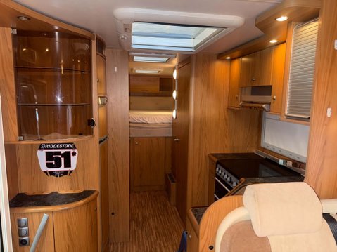 Burstner Argos 748-2 6 berth, large garage, tag axle, race van race truck 10
