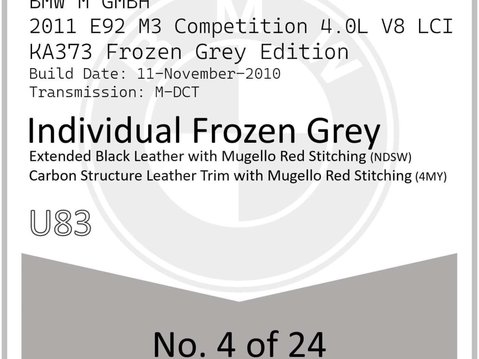 BMW M3 4.0 iV8 DCT Euro 5 2dr 36