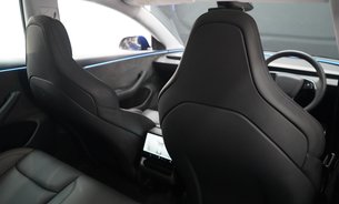 Tesla Model 3 PERFORMANCE AWD Deep Blue Metallic GROK AI RYZEN 20" ALLOYS BLACK INTERIOR 19