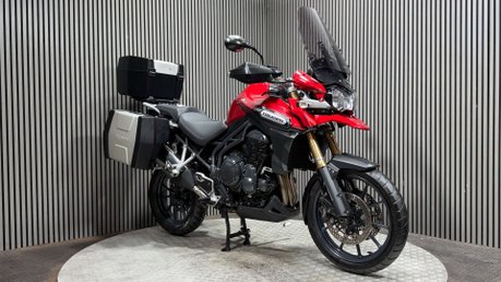 Triumph Explorer 1215 2015 ONLY 16K 1 OWNER LONG MOT FULL LUGGAGE ADVENTURE BIKE 3
