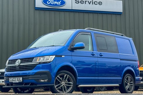 Volkswagen Transporter Crew Cab SWB L1H1 T30 Tdi Kombi Highline Auto Air Con Sensors EURO 6