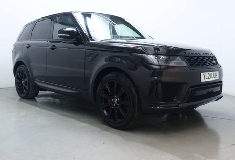 Land Rover Range Rover Sport 2.0 P400e 13.1kWh HSE Dynamic Black SUV 5dr Petrol Plug-in Hybrid Auto 4WD 