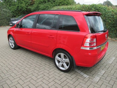 Vauxhall Zafira 1.8 16V Exclusiv Euro 5 5dr 8