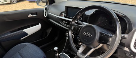 Kia Picanto WAVE. 6 MAIN DEALER SERVICES.. ONLY ONE OWNER.. REVERSING CAMERA.. A/C 1
