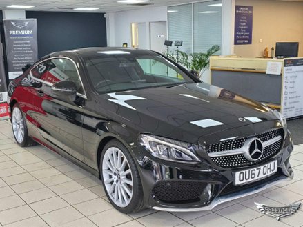 Mercedes-Benz C Class 2.0 C200 AMG Line Euro 6 (s/s) 2dr