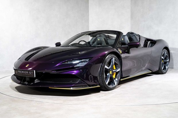 Ferrari SF90 Spider ATELIER EXAMPLE. VIOLA HONG KONG. CARBON INT & EXT. FRONT LIFT. 1