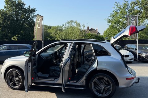 Audi Q5 TDI QUATTRO S LINE PLUS -£7K EXTRAS -PAN ROOF -B&O -MEM SEATS -KEYLESS -CAM 18