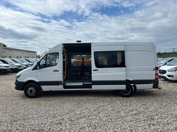 Mercedes-Benz Sprinter AUTO LWB L3H1 Ex-Police 9 Seats Racking Cruise FSH EURO 6 NO VAT 11