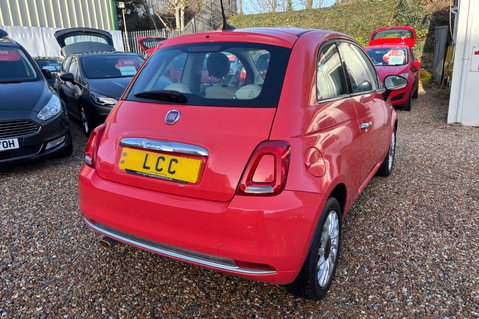 Fiat 500 1.2 LOUNGE LOOK! JUST 62000 MILES! 1 PREVIOUS KEEPER! GLASS ROOF ,BLUETOOTH 20