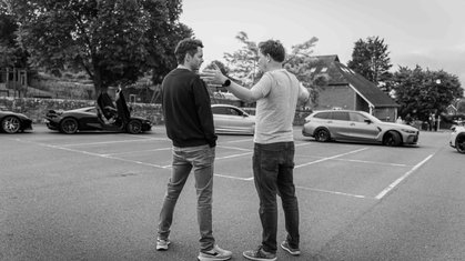 Romans International Convoy to Goodwood Breakfast Club Supercar Sunday 9