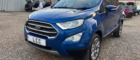 Ford Ecosport TITANIUM.. 5 SERVICES..LEATHER SEATS..REVERSING CAMERA..SAT NAV..BLUETOOTH 1