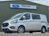Ford Transit Custom Crew Cab AUTO SWB L1H1 Low Roof Limited 320 Air Con Alloys Sensors Cam EURO 2