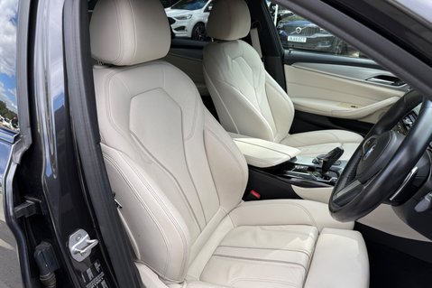 BMW 5 Series 520D M SPORT - RARE SOPHISTO GREY WITH IVORY LEATHER INTERIOR  15