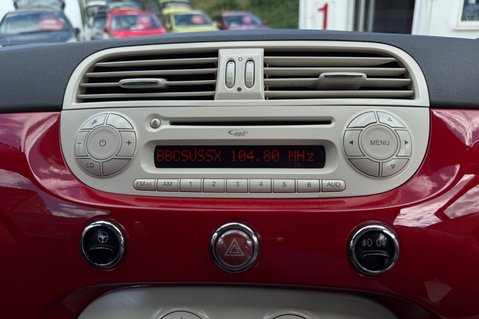 Fiat 500 LOUNGE.. CONVERTIBLE..LOOK ONLY £35:00 R/TAX…BLUETOOTH  23