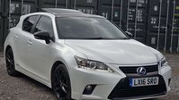 Lexus CT 1.8 200h Sport Hatchback 5dr Petrol Hybrid CVT Euro 6 (s/s) (136 ps) 5