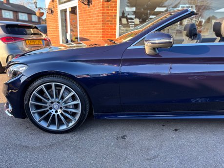 Mercedes-Benz C Class 2.1 C220d AMG Line Cabriolet 2dr Diesel Manual Euro 6 (s/s) (170 ps) 8
