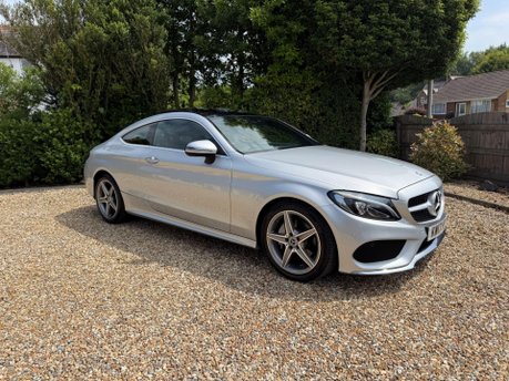 Mercedes-Benz C Class 2.1 C220d AMG Line (Premium Plus) G-Tronic+ Euro 6 (s/s) 2dr 4