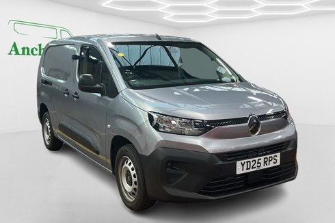 Citroen Berlingo Crew Cab LWB L2H1 Low Roof Enterprise Air Con Sensors EURO 6 NO VAT