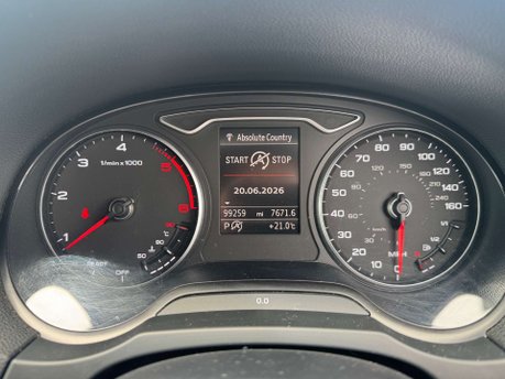 Audi A3 2.0 A3 Sportback S Line TDI Quattro Semi-Auto 4WD 5dr 19