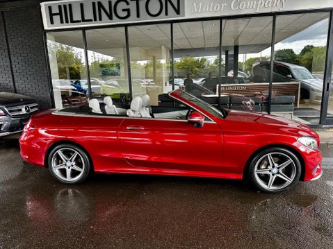 Mercedes-Benz C Class 2.0 C200 AMG Line Cabriolet G-Tronic+ Euro 6 (s/s) 2dr 18