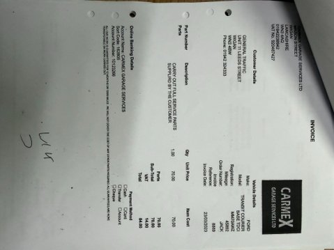 Ford Transit Courier 1.5 TDCi Panel Van 5dr Diesel Manual L1 Euro 6 (s/s) (75 ps) 45