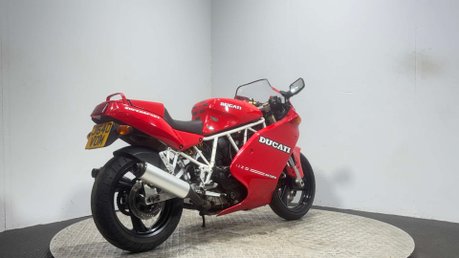 Ducati 750 1992 18K RUNNING PROJECT BIKE CLASSIC 6750 VTWIN CARBED 2