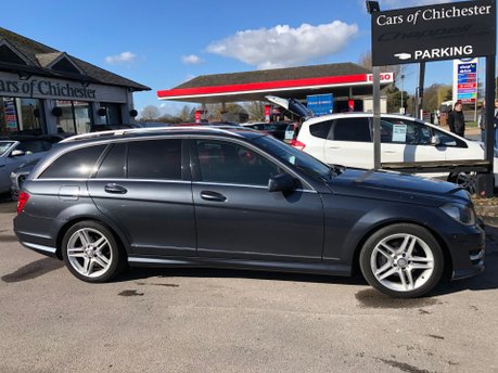 Mercedes-Benz C Class C180 BLUEEFFICIENCY AMG SPORT ESTATE AUTOMATIC PETROL 4