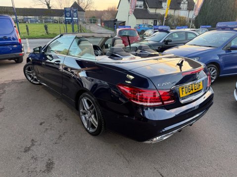 Mercedes-Benz E Class 2.0 E200 AMG Line Cabriolet G-Tronic+ Euro 6 (s/s) 2dr 6