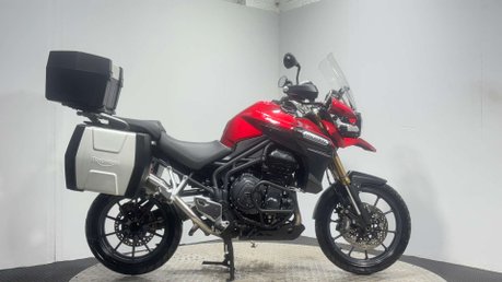 Triumph Explorer 1215 2015 25K STUNNING ADVENTURE BIKE FULL LUGGAGE DO ANYTHING BIKE 1