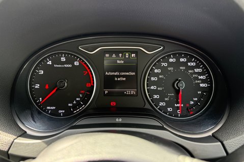 Audi A3 TFSI S LINE S-TRONIC - NEW MOT - ALL BLACK - £35 ROAD TAX  37
