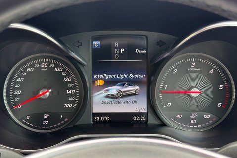 Mercedes-Benz C Class C 220 D AMG LINE PREMIUM PLUS - SELENITE GREY WITH CRANBERRY LEATHER 44