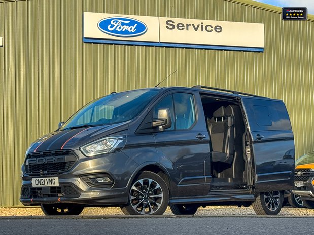 Ford Transit Custom Crew Cab AUTO SWB L1H1 Sport 320 Air Con SELECT 50