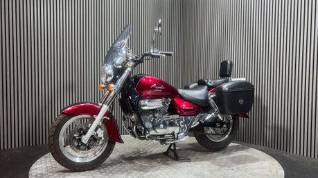 Hyosung GV AQUILA 2007 ONLY 2K RUNNING PROJECT CRUISER BIKE 250CC 5