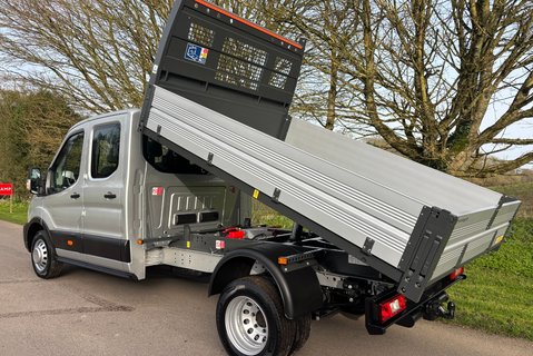 Ford Transit 350 Drw L3 165ps Crew Cab Tipper - 3.5t Towing Capacity / Air Con 6