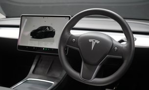 Tesla Model Y PERFORMANCE Solid Black White Interior Now with GROK One Owner VAT Q 18