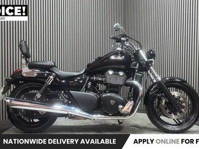 Triumph Thunderbird STORM 2011 35K 3 OWNERS BIG CC TWIN CRUISER SISSY BAR