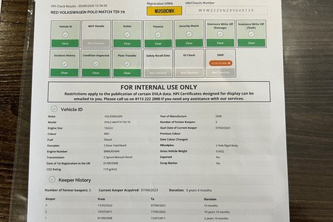 Volkswagen Polo MATCH TDI - PART EXCHANGE TO CLEAR - £35 ROAD TAX 54