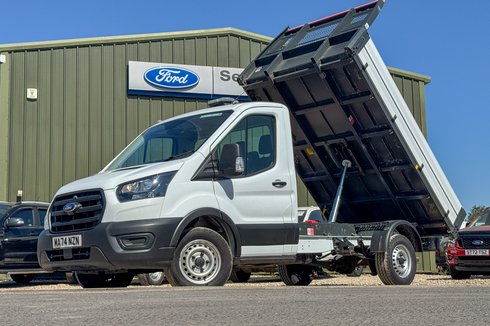 Ford Transit Tipper MWB L2 Leader 350 Air Con Tow Bar EURO 6