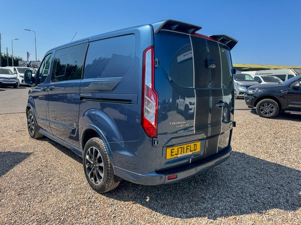 Ford Transit Custom AUTO Crew Cab SWB L1H1 320 Sport Air Con Camera Nav NO VAT SELECT 11