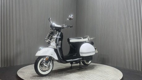 Ajs MODENA 2021 ONLY 846 MILES 1 OWNER LEARNER SCOOTER AUTO 125CC 5