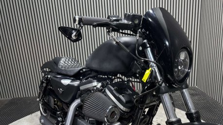 Harley-Davidson Sportster 883 XL883N IRON 2013 LONG MOT STAGE 1 CRUISER BIKE A2 15