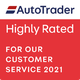 AutoTrader Highly Rated 2021